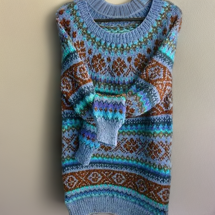 Clari | Modischer Strickpulli mit lockerer Passform