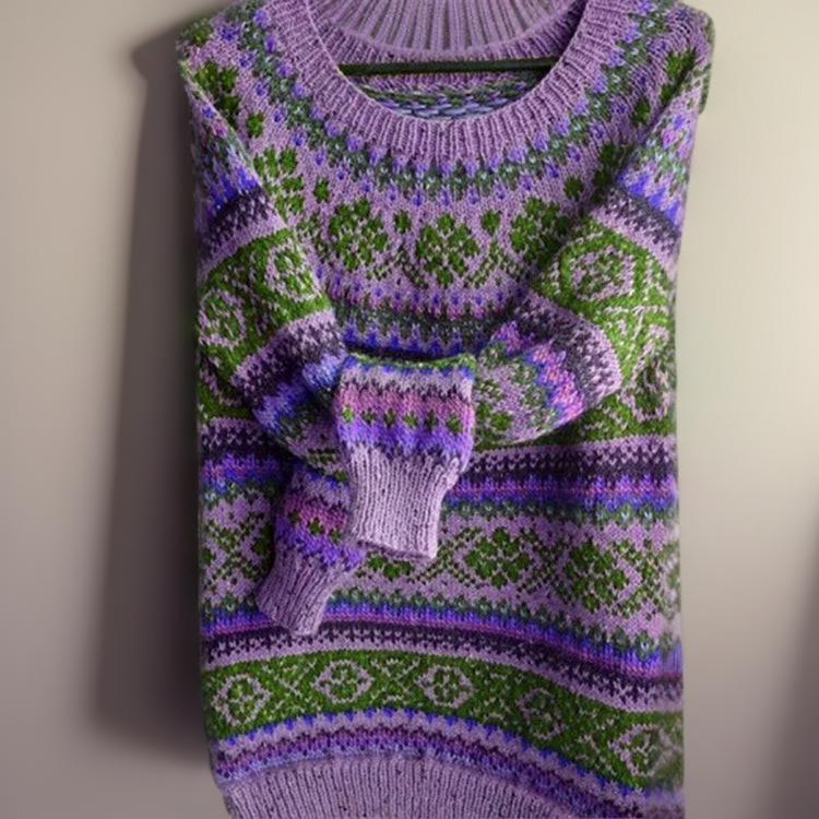 Clari | Modischer Strickpulli mit lockerer Passform
