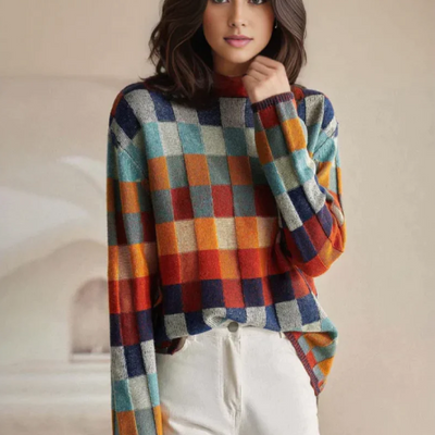 Darby - Bunter Strickpullover