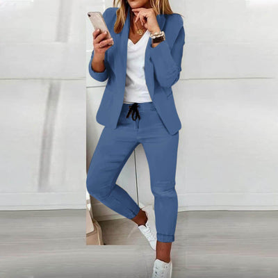 Clara - Stilvolles Blazer Und Hosenset