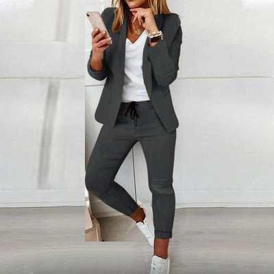 Clara - Stilvolles Blazer Und Hosenset