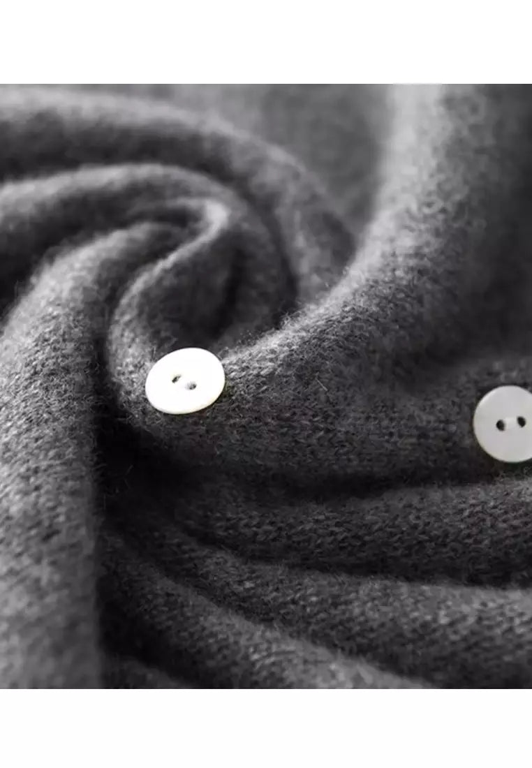 Fenja  - Einfacher Schlichter Pullover Mit Langen Ärmeln