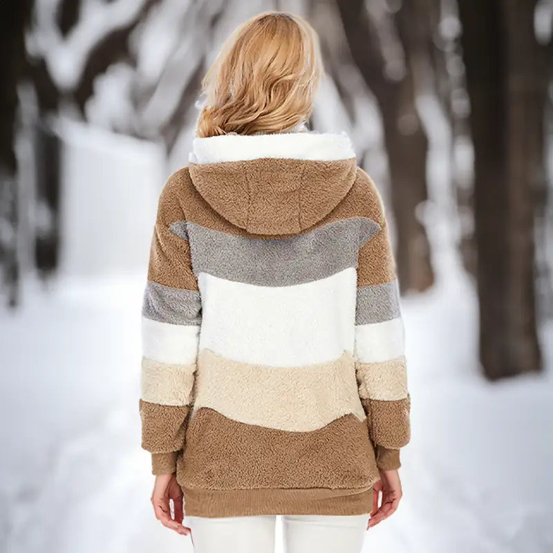 Tabea - Flauschiger Wintermantel