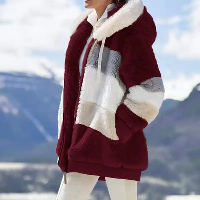 Tabea - Flauschiger Wintermantel