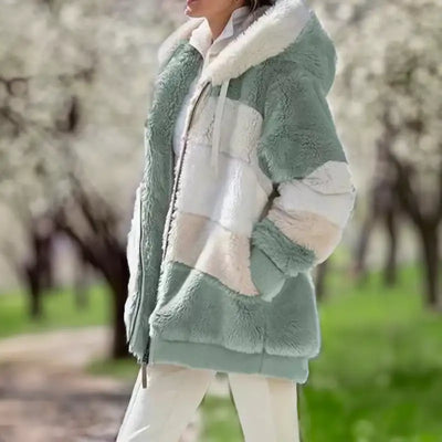 Tabea - Flauschiger Wintermantel